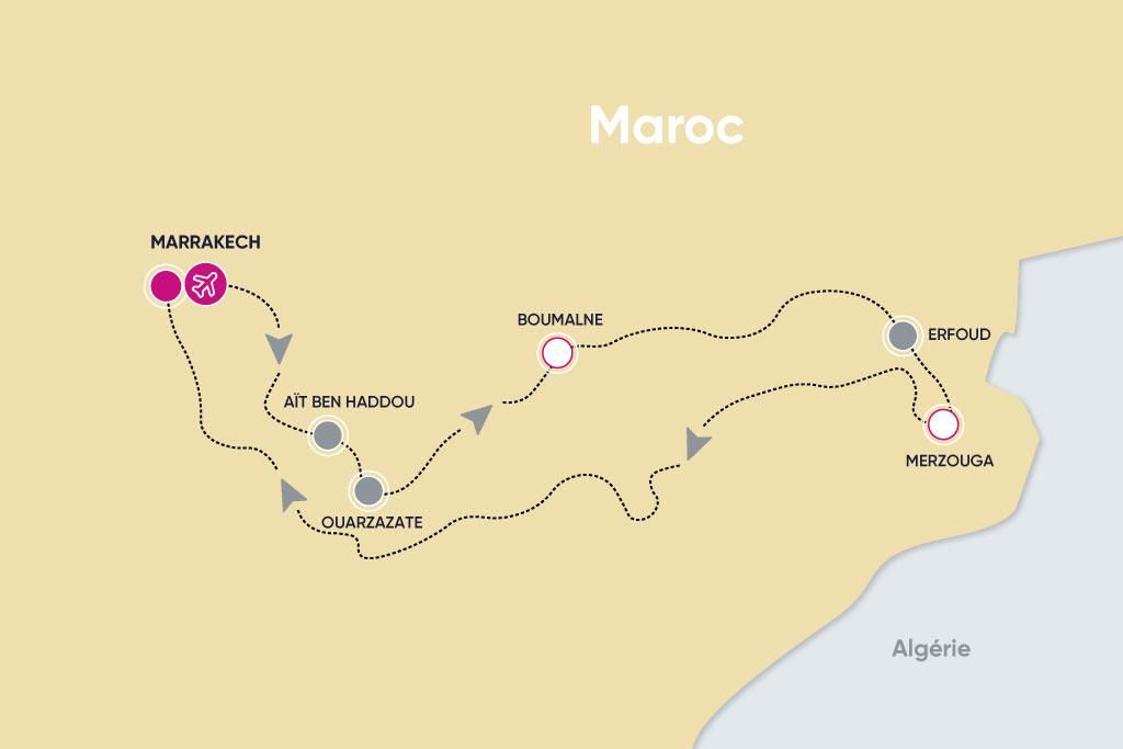 Circuit Marrakech et Désert de Merzouga pas cher photo 3