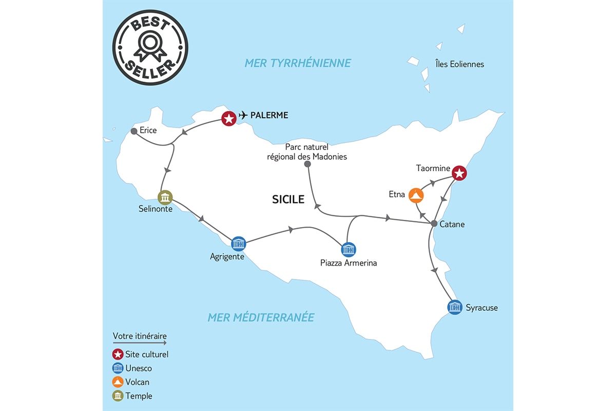 Circuit Découverte de la Sicile 4* pas cher photo 1