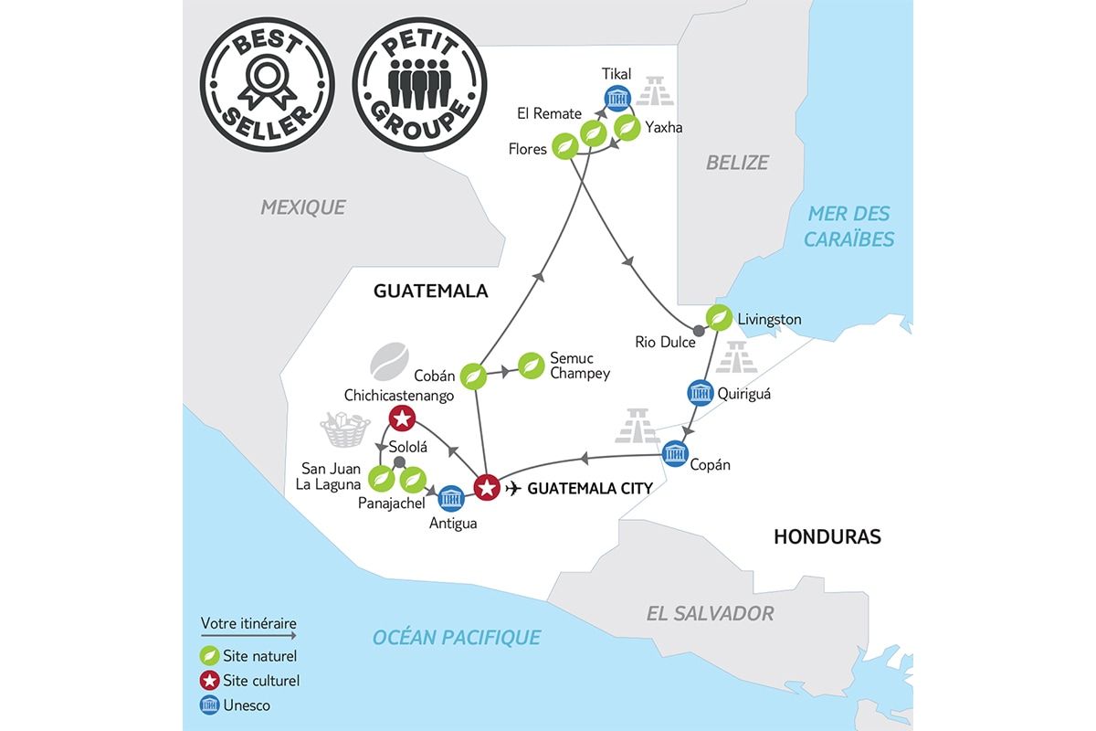 Circuit Tierra Maya 2*-3* pas cher