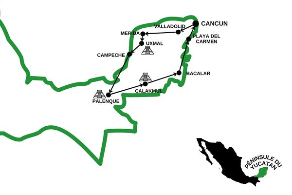 Autotour Des Cités Mayas aux Eaux Turquoise des Caraïbes pas cher photo 3