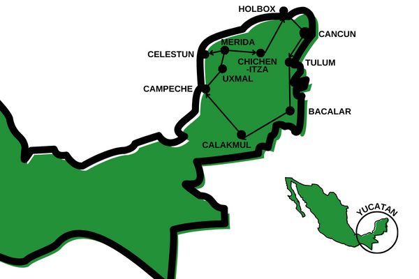 Circuit Autotour, de la Lagune de Bacalar à l'île d'Holbox pas cher photo 3