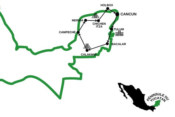 Circuit Autotour, de la Lagune de Bacalar à l'île d'Holbox pas cher photo 3