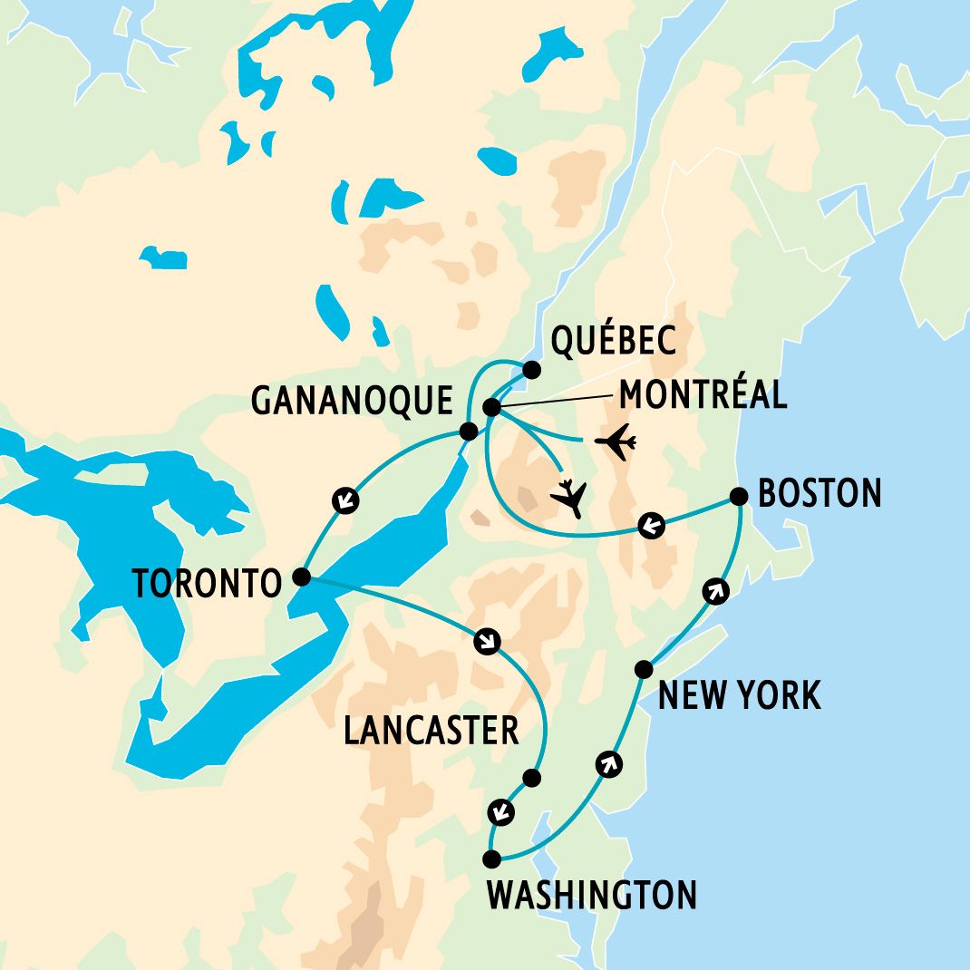 Regard sur le Canada & les USA 2024 pas cher photo 1
