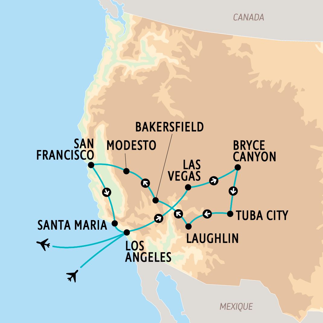 Circuit Regard sur la Californie et les Parcs 2024 2*-3* pas cher photo 1