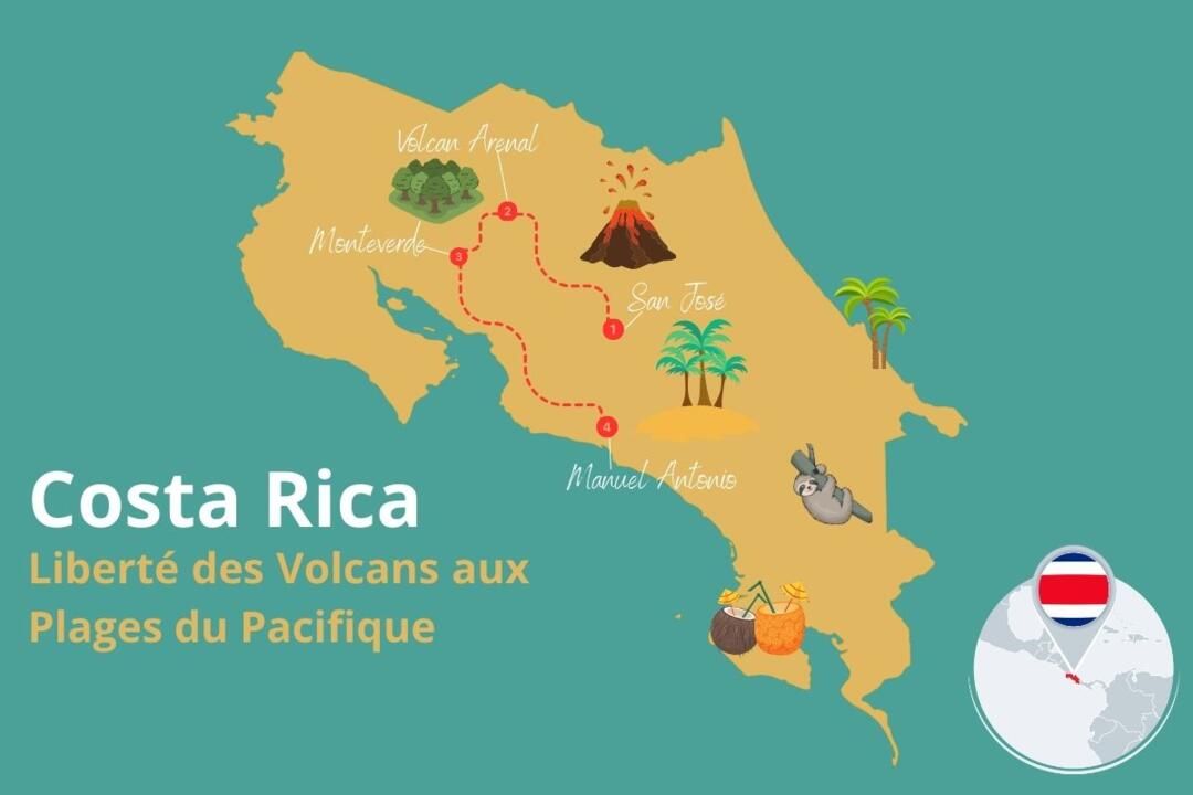 Circuit Liberté des Volcans aux Plages du Pacifique 3* pas cher photo 3