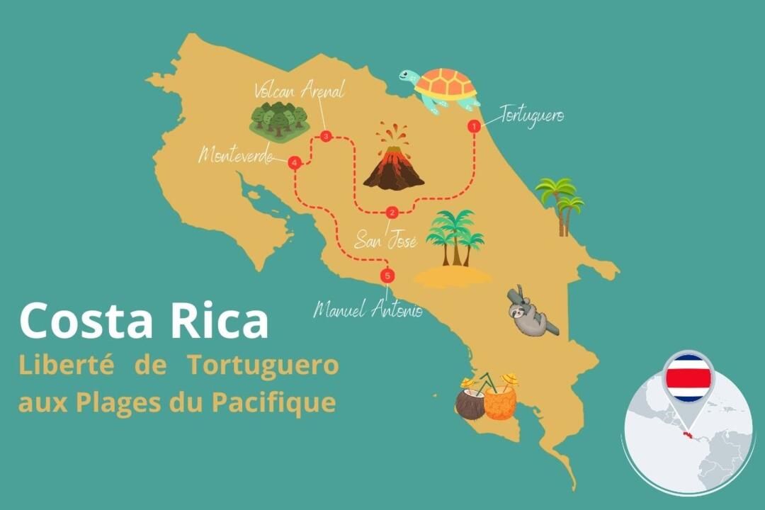 Mon Circuit Liberté de Tortuguero aux Plages du Pacifique 3* pas cher photo 3