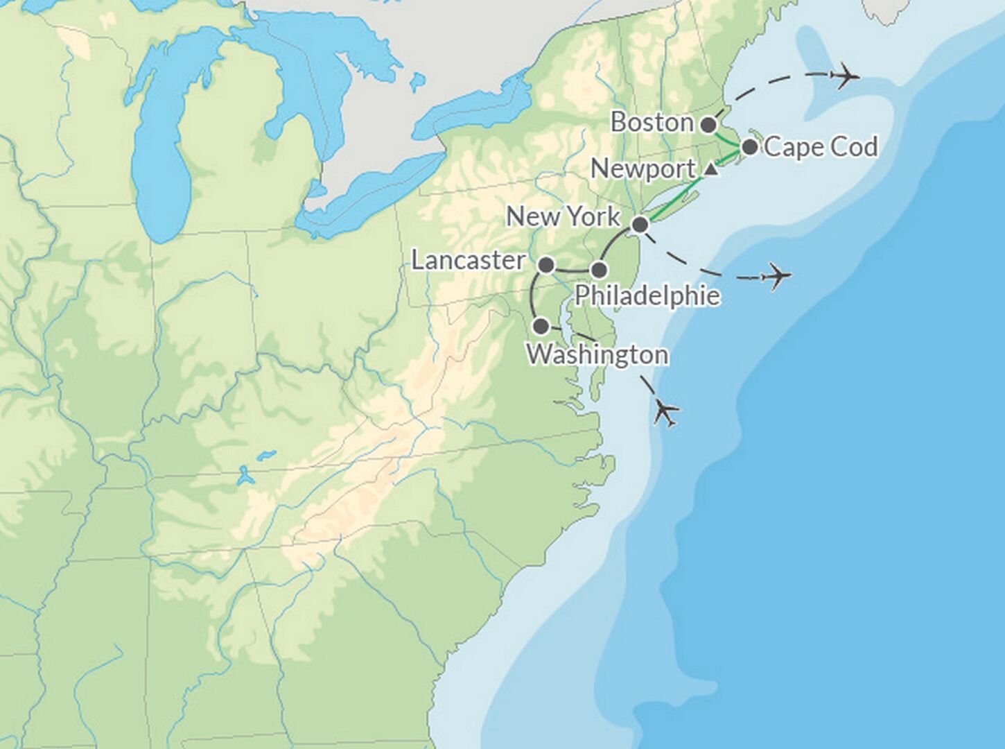 Autotour East Coast - Eclaireur - STD - 10J/8N pas cher photo 3