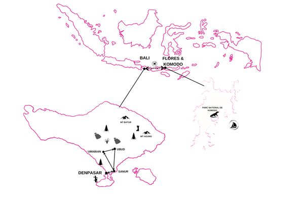 Circuit Des Secrets de Bali aux Dragons de Komodo 3*-4* pas cher photo 3