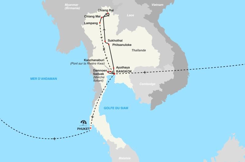 Circuit Les Perles Du Siam 3/4* et Séjour Club Coralia Beyond Resort Kata 4* pas cher photo 3