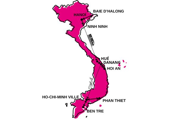 Circuit Vietnam du Nord au Sud, les incontournables en Privatif et Plages de Phan Thiet 3* pas cher photo 1