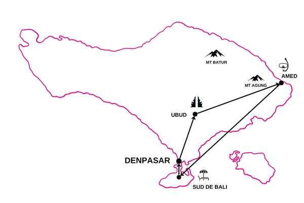 Combiné Jungle Océan et Sable de Bali 4* pas cher photo 3