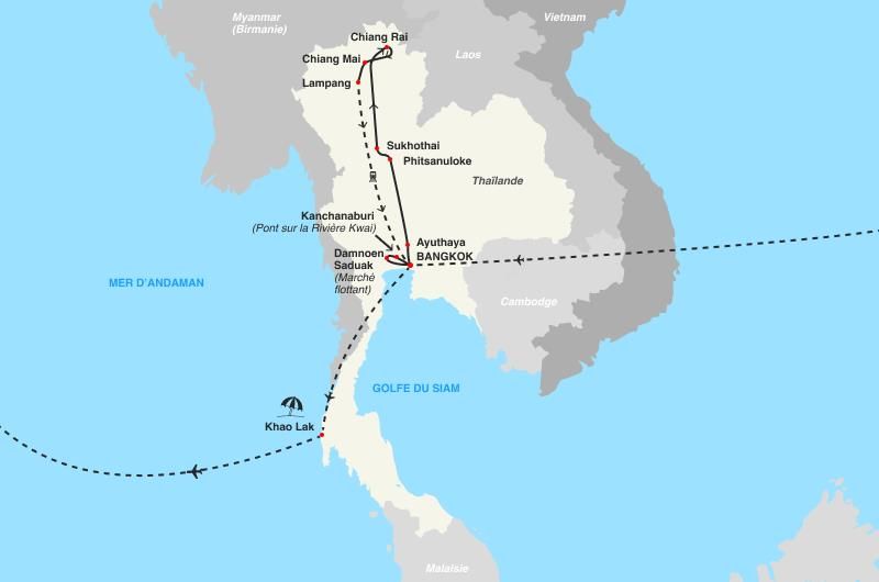 Circuit Coralia Les Perles Du Siam & Détente Au Graceland Khaolak Beach Resort 5* pas cher photo 3