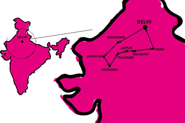Circuit Sur la route de Shakti... L'Inde for Women Only pas cher