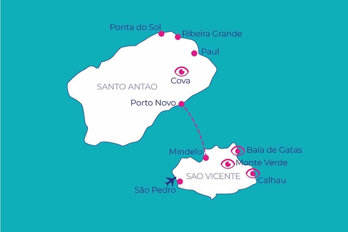 Circuit Echappée capverdienne depuis São Vicente pas cher