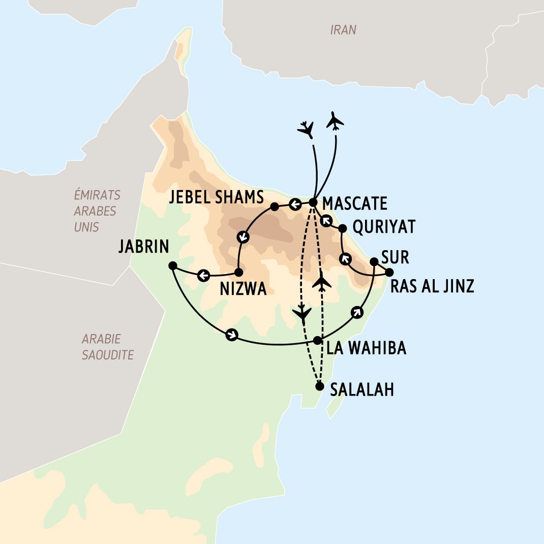 Regard sur le sultanat d'Oman 2025 pas cher photo 1