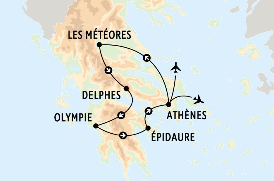 Autotour Grèce antique & Météores 2025 pas cher photo 1