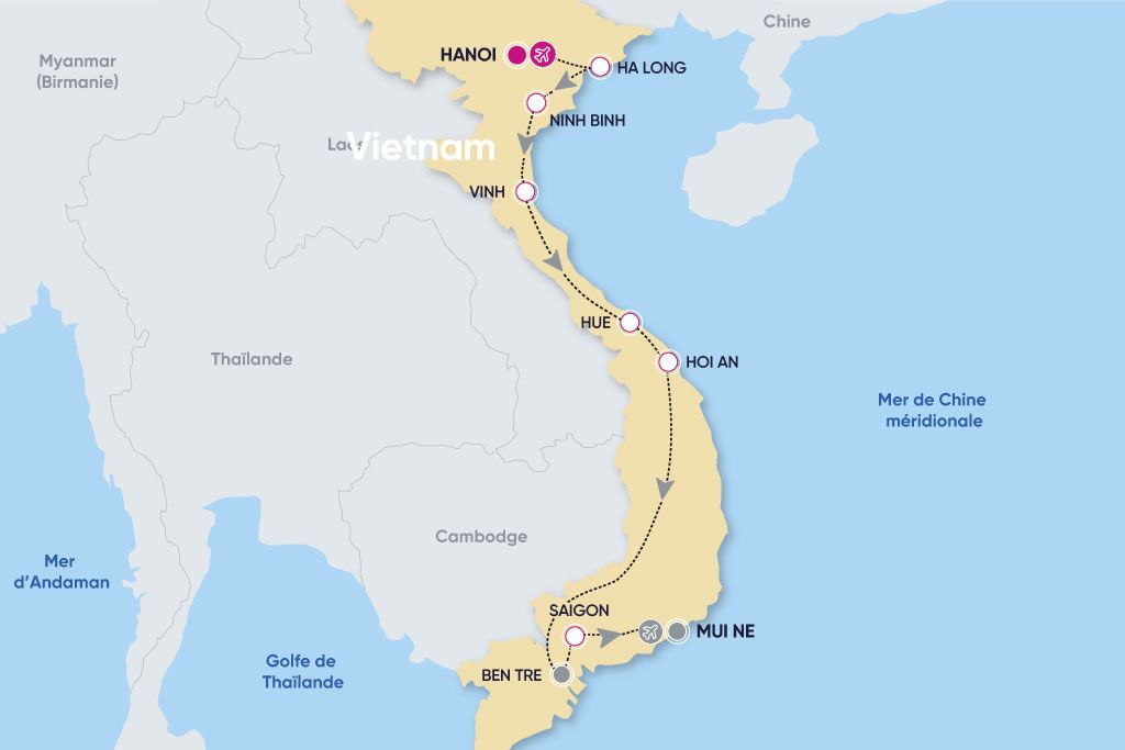 Circuit Charmes du Vietnam et Plage 4*-5* pas cher photo 3