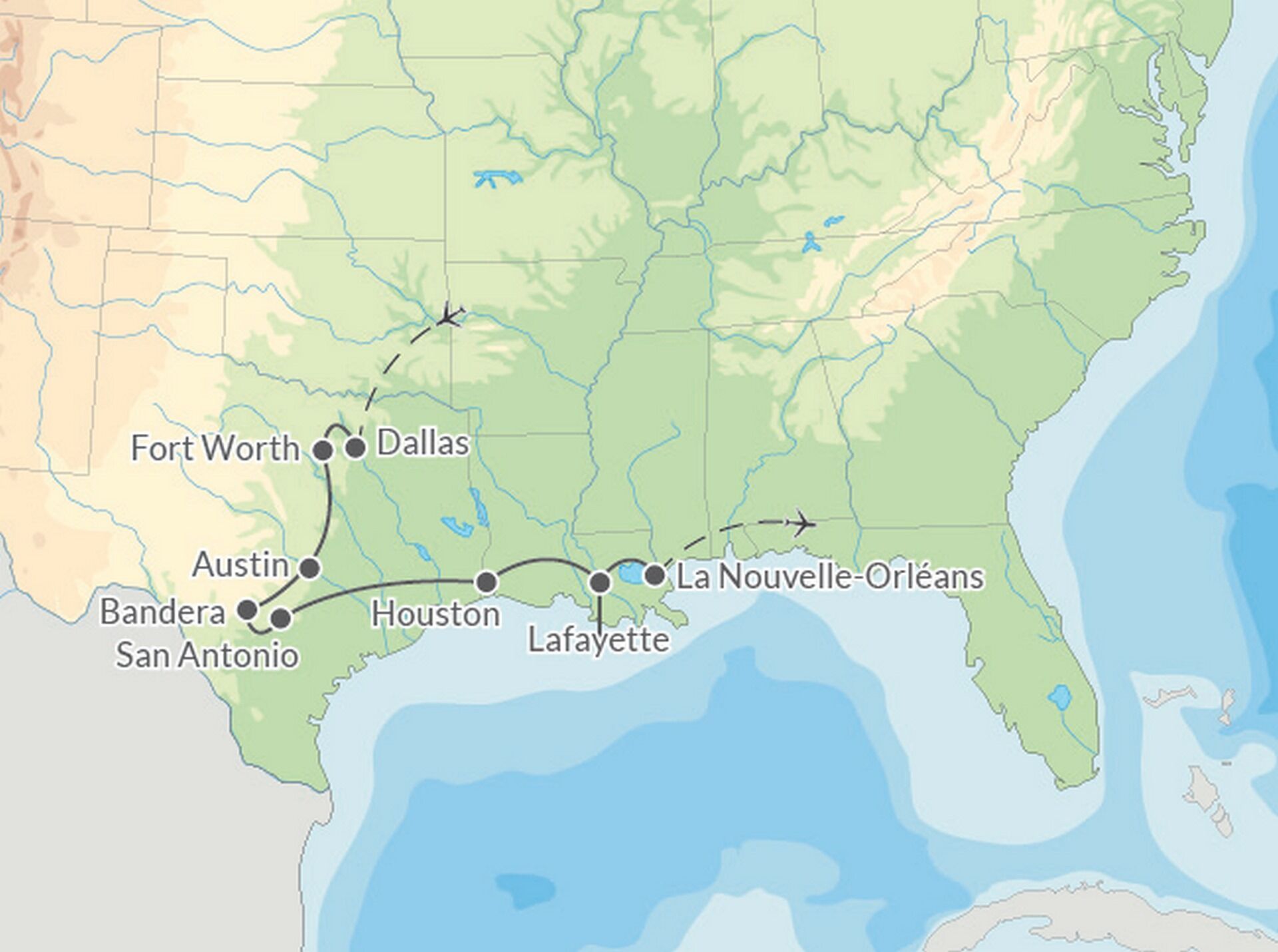 Autotour Cowboys & Cajuns - STD - 14J/12N pas cher photo 3