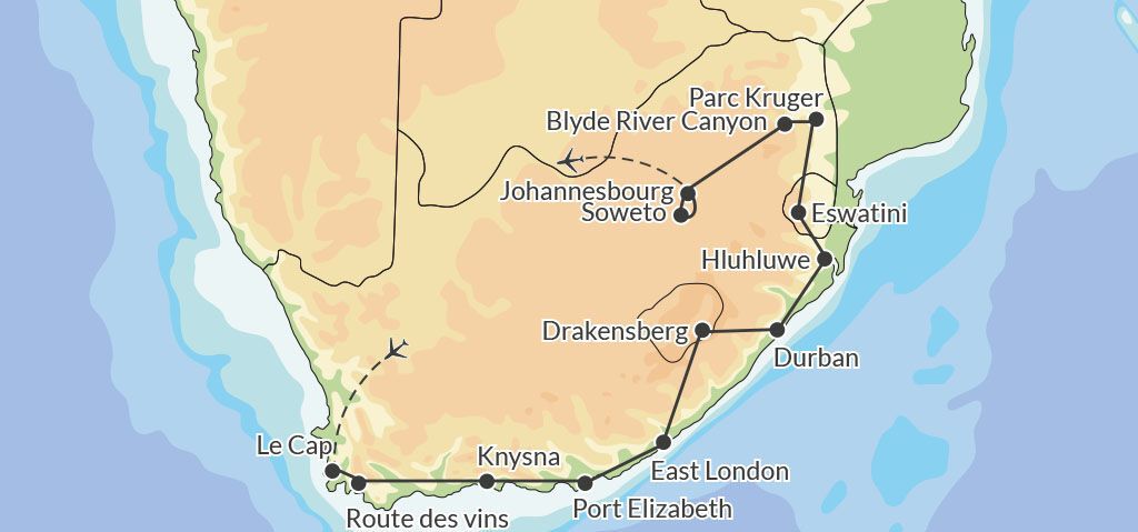 Grand Tour d'Afrique du Sud - 18J/15N - A partir du 11/04/25 - Vols Long Courrier Air France pas cher photo 2