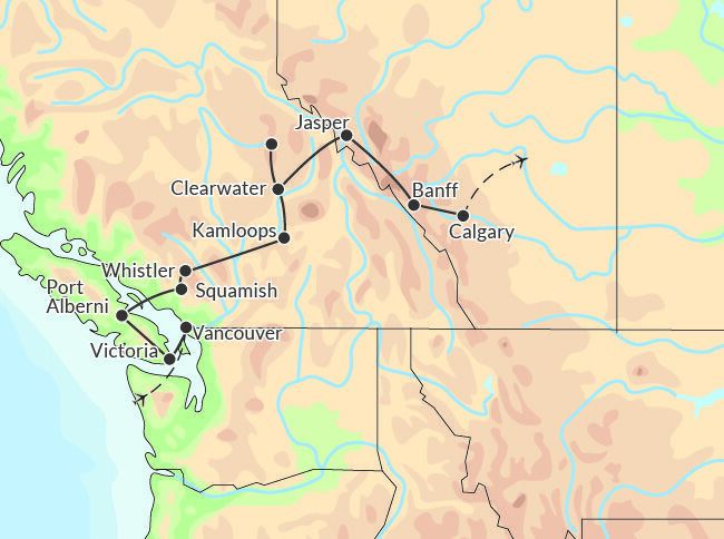 Autotour du Pacifique aux Rocheuses - STD - 15J/13N pas cher photo 3