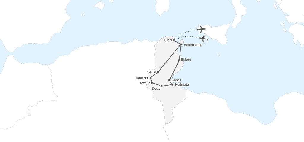 CIRCUIT MER & OASIS EN 4X4 8J/7N pas cher photo 2