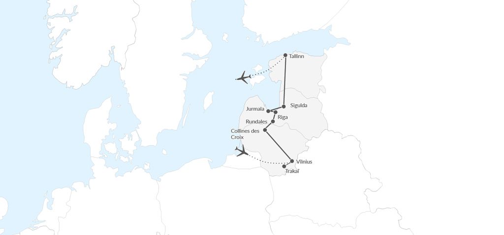 MERVEILLES DES PAYS BALTES - 8J/7N - 2020 pas cher photo 2