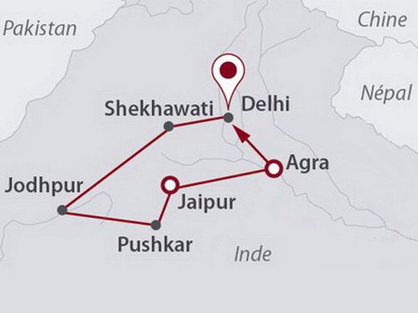 Au Pays des Maharajahs, Foire de Pushkar - Inde, Rajasthan pas cher photo 3