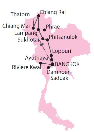 Charmes & tribus, Triangle d'Or, femmes girafes, rivière Kwaï pas cher photo 2