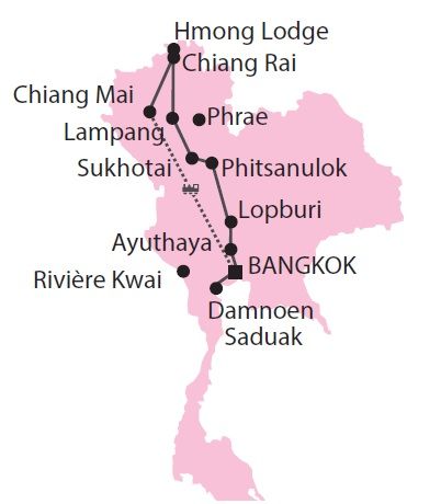 Thailande hors des sentiers battus : Triangle d'Or, lodge en montagne pas cher photo 2