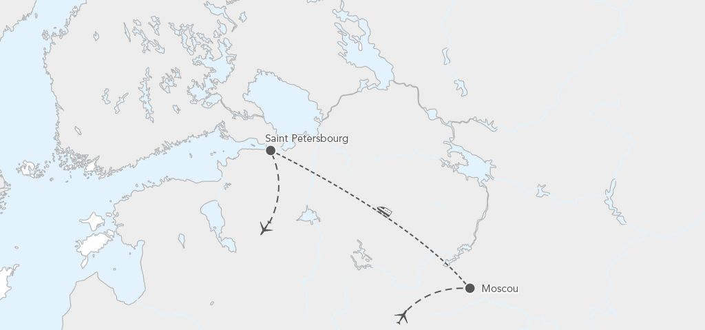 MERVEILLES DE LA RUSSIE - DE MOSCOU A SAINT PETERSBOURG - 8J/7N 2020 pas cher photo 2