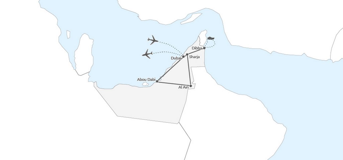SPLENDEURS DES EMIRATS - 9J/7N - limité à 18 pers. - 2019/20 pas cher photo 2