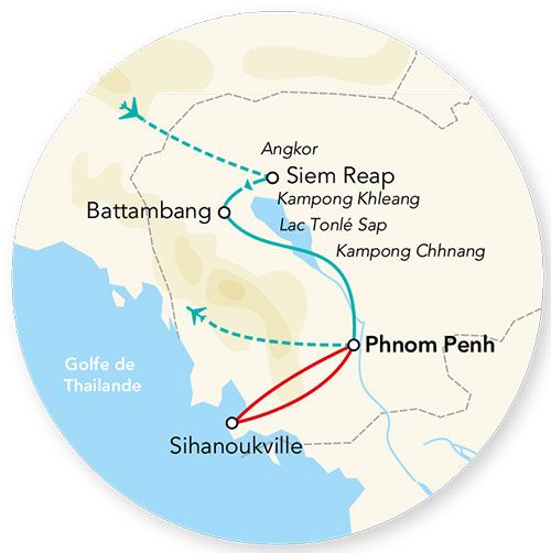 Splendeurs du Cambodge extension Sihanoukville 4* 12J/09N - 2019/2020 pas cher photo 11