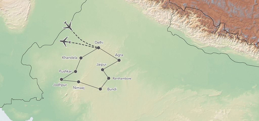 LE RAJASTHAN AUTREMENT - 12J/10N - Limité à 8 pers. 2020 pas cher photo 2