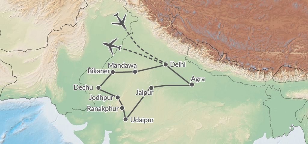 LES CHARMES DU RAJASTHAN - 12J/10N - Limité à 8 pers. - 2019/20 pas cher photo 2