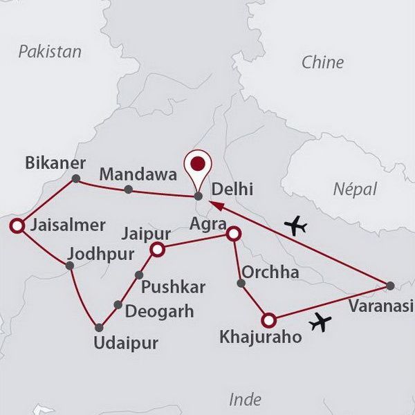 Saris et Saddhus - Inde, Rajasthan, Gange pas cher photo 3