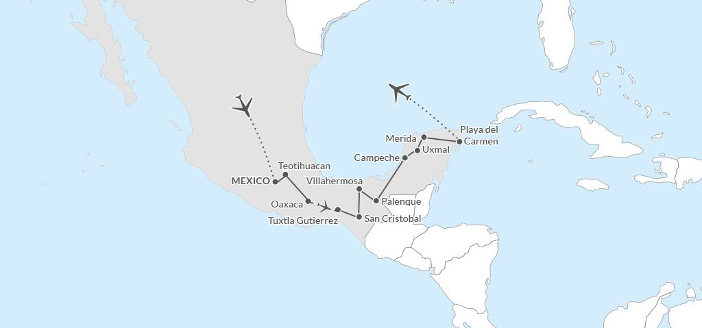 DECOUVERTE DU MEXIQUE 12J/9N - limité à 20 pers pas cher photo 2