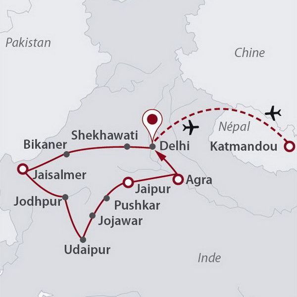 Rajasthan Essentiel + Vallée de Katmandou - Inde, Népal pas cher photo 3