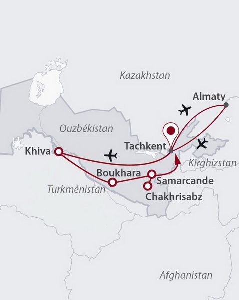 Princes d'Ouzbékistan + extension Kazakhstan pas cher photo 3