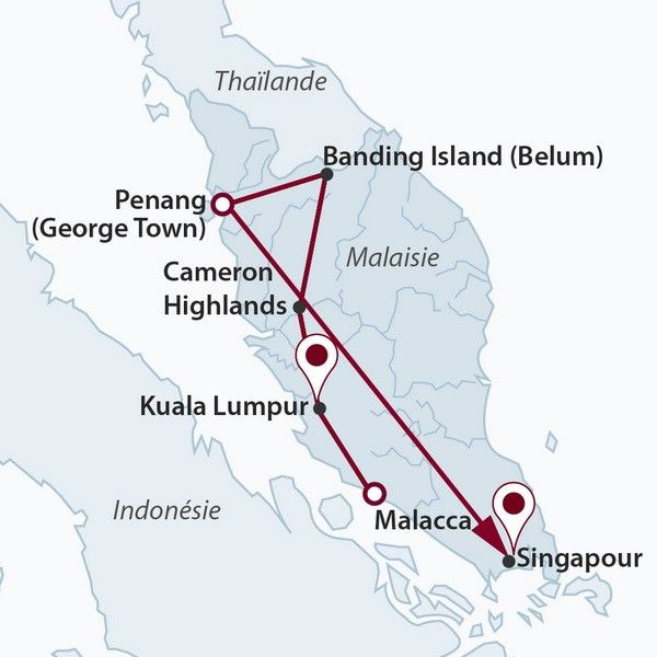 La Péninsule Etincelante - Malaisie + city break Singapour 3*sup pas cher photo 3