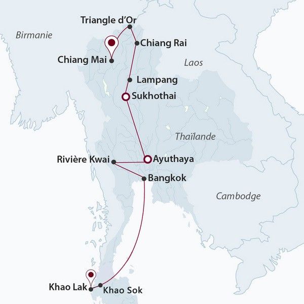 Séduction Thaïe + extension Khao Sok 3* et Khao Lak 4*- Thailande pas cher photo 3