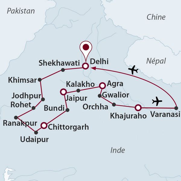Rajasthan Intimiste + Vallée du Gange - Inde pas cher photo 3