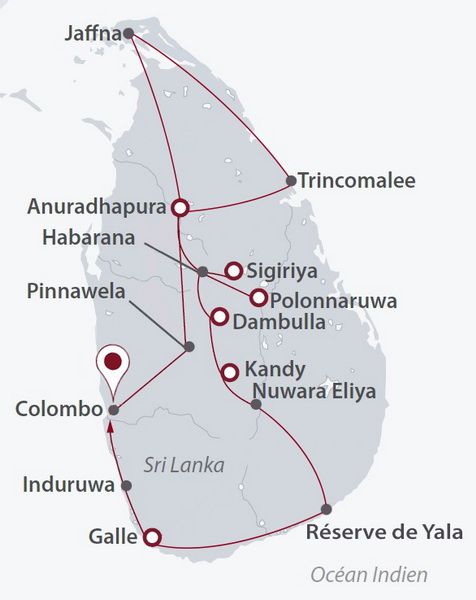 Ceylan Intimiste + prologue Jaffna/Trincomalee - Sri Lanka pas cher photo 3