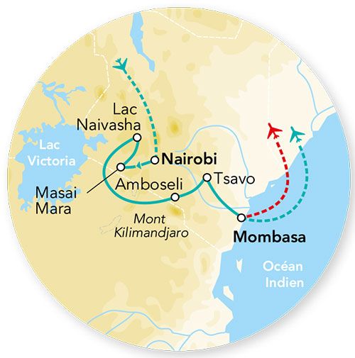 Merveilles du Kenya Version AIR FRANCE 11J/9N - Version Premium - 2020 pas cher photo 10