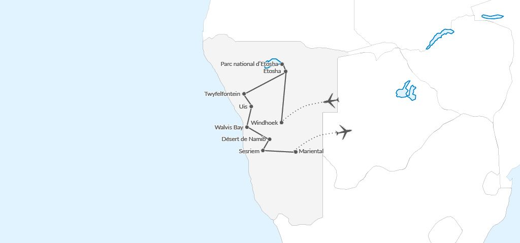 DECOUVERTE DE LA NAMIBIE 11J/8N - Limité à 12 pers. pas cher photo 2