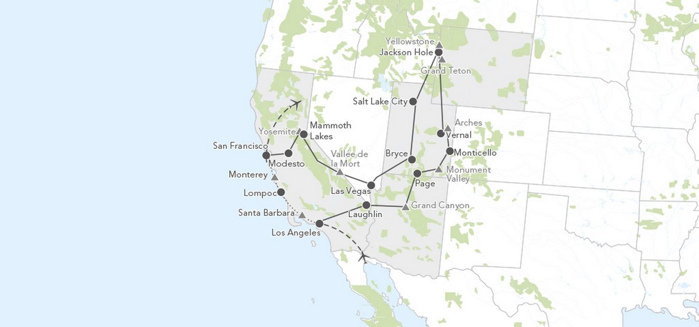 OUEST CLASSIQUE ET YELLOWSTONE - 15J/13N - 2019/20 pas cher photo 2