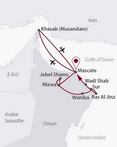 Impressions omanaises + Péninsule du Musandam pas cher photo 3