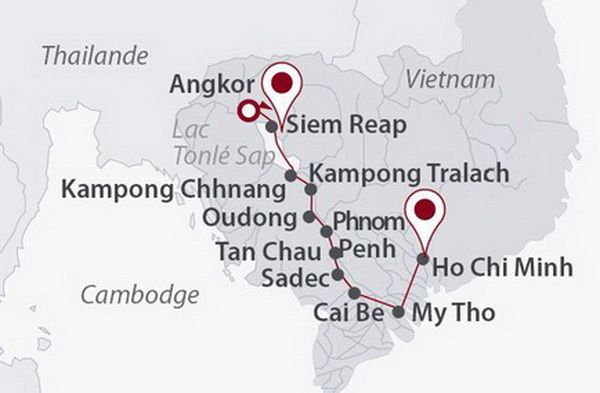 La Cantate du Mékong, pont sup. - Vietnam, Cambodge pas cher photo 3