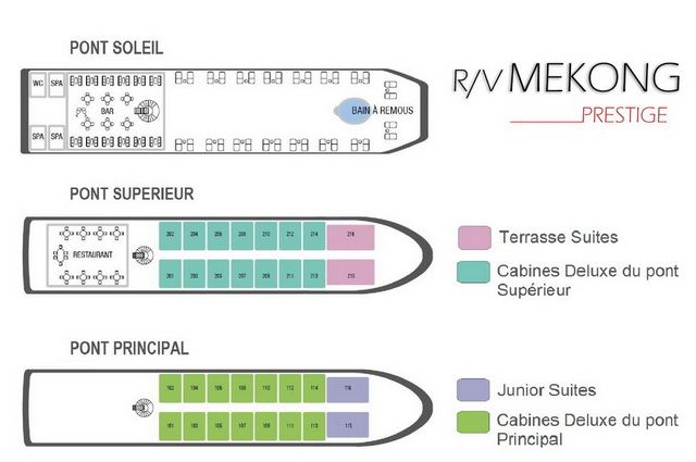 La Cantate du Mékong, pont sup. - Vietnam, Cambodge pas cher photo 4