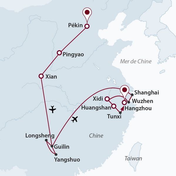 Chine Intimiste + Extension Montagnes Jaunes / Anhui pas cher photo 3