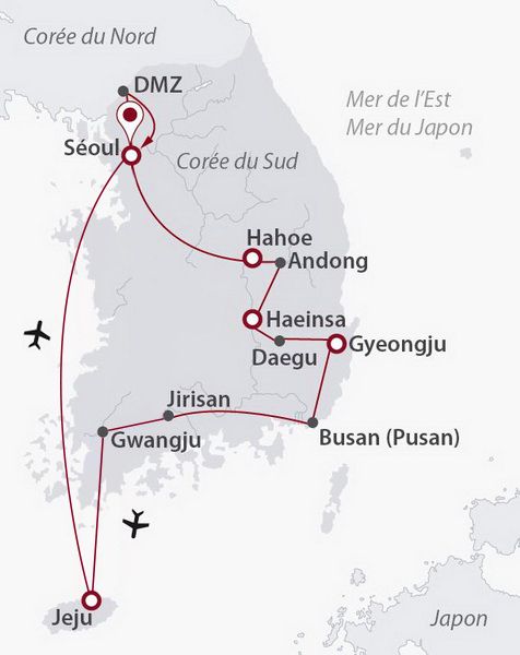 Le Royaume du Matin Calme + Ile de Jeju - Corée du Sud pas cher photo 3